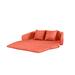 Arlmont & Co. Naisaiah Outdoor Seat Cushion Polyester in Red/Orange/Pink | 2 H x 70 W x 67 D in | Wayfair 45E1D7AE70F84CB18B6A72C85B92ACDF