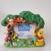 Disney Accents | Disney Winnie The Pooh 3.5" X 5” Picture Frame Piglet Tigger Tree Hunny Pot | Color: Green/Yellow | Size: Os