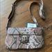 Nine West Bags | New Nine West Cross Body Purse Snake Pattern | Color: Brown/Cream | Size: Os