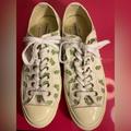 Converse Shoes | Euc Converse All Star 70 Cactus Embroidery Low Tops Mens 9.5 Womens 11.5 | Color: White | Size: 9.5