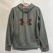 Under Armour Tops | Nder Armour Cold Gear Hoodie Size Small | Color: Gray/Pink | Size: S