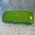 Kate Spade Other | Kate Spade Green And Aqua Eye Glasses Case/Sunglass Case | Color: Green | Size: Os