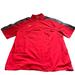 Nike Shirts | Mens Red And Gray Nike Quarter Zip Up Dri-Fit T-Shirt With Zipper Pocket | Color: Gray/Red | Size: M