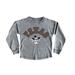 Girls Youth Gameday Couture Gray Texas Longhorns Faded Wash Pullover Top