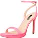 Nine West Shoes | Barbie Nine West Women's Zadien2 Heeled Sandal Shoes Rhinestones Pink New Size 6 | Color: Pink | Size: 6