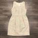 J. Crew Dresses | J. Crew Multicolor Tweed Dress 4 | Color: Cream/Orange | Size: 4