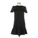 H&M Casual Dress - DropWaist: Black Print Dresses - Women's Size 4