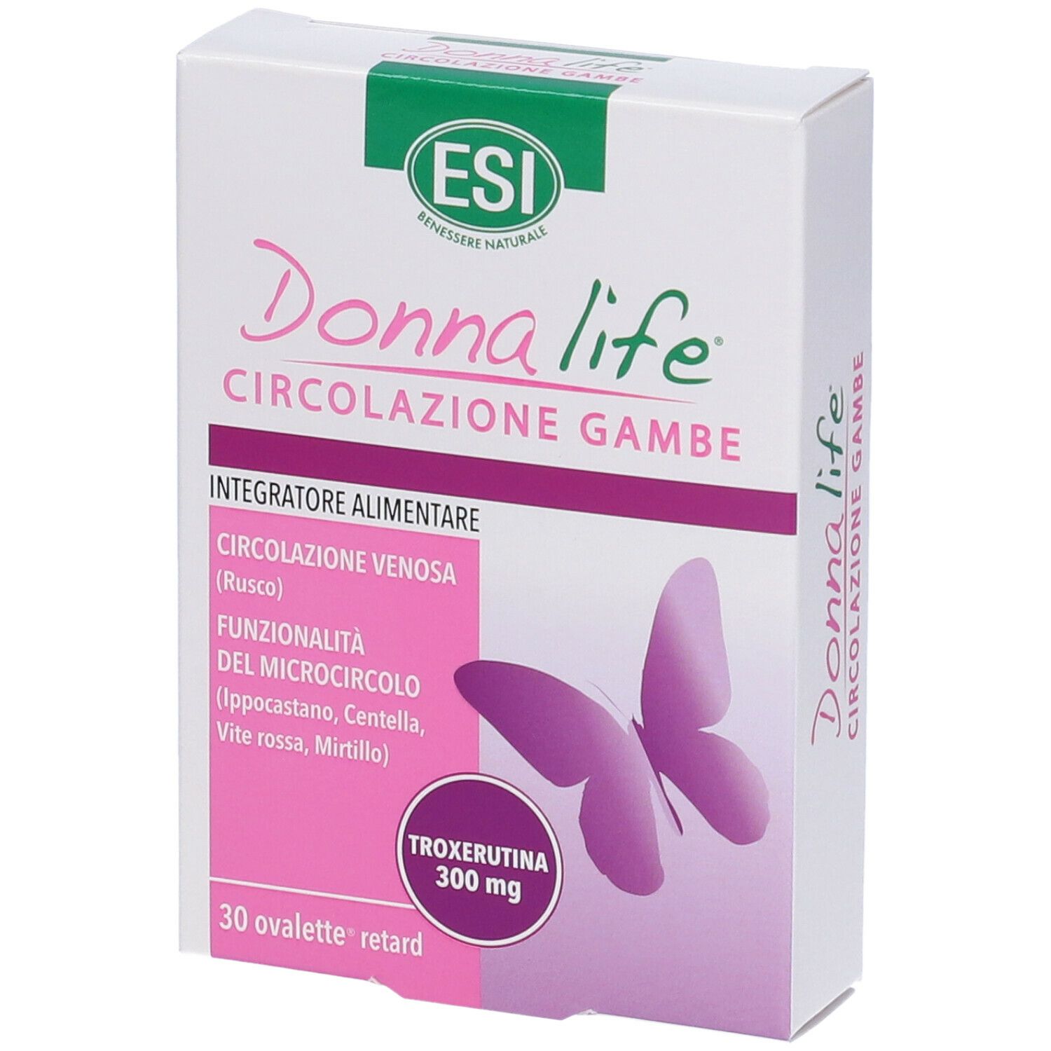 ESI Donna Life Circolazione Gambe 30 pz Capsule a rilascio prolungato