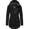 Winterjacke RAGWEAR "Monadis Black Label" Gr. XS (34), grau (shadow) Damen Jacken Lange stylischer Winterparka für die kalte Jahreszeit