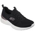 Slip-On Sneaker SKECHERS "SKECH-AIR DYNAMIGHT -" Gr. 41, schwarz (schwarz, roségoldfarben) Damen Schuhe Sneaker