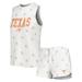 Women's Concepts Sport Cream Texas Longhorns Agenda Stars Tank Top and Shorts Sleep Set