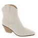 Betsey Johnson Diva Boot - Womens 6 White Boot Medium