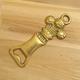 Lily design vintage solid brass bottle opener