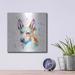 Red Barrel Studio® Luxe Art 'Colorful Watercolor Basenji' By Fu Colorful Watercolor Basenji by - on in Blue/Pink | 12 H x 12 W x 0.13 D in | Wayfair