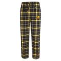 Men's Concepts Sport Black/Gold Rowan Profs Ultimate Flannel Pants