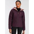 Daunenjacke JACK WOLFSKIN "STANLEY" Gr. XL (46), lila Damen Jacken Sportjacken