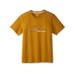 Brooks Distance Short Sleeve 2.0 - Men's Ochre/BR Mountain Run S 211453236.025