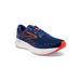 Brooks Glycerin 20 Running Shoes - Men's Medium Blue Depths/Palace Blue/Orange 12.5 1103821D444.125