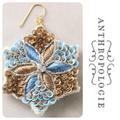 Anthropologie Jewelry | Anthropologiesnowflake Drops | Color: Blue | Size: Os