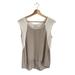 American Eagle Outfitters Tops | American Eagle Outfitters Beige Off White Blouse Sleeveless Xs | Color: Cream/Tan | Size: Xs