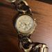 Michael Kors Accessories | Gold And Tortoise Curb Link Michael Kors Watch | Color: Brown/Gold | Size: Os