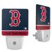 Boston Red Sox Personalized 2-Piece Nightlight Set