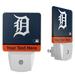 Detroit Tigers Personalized 2-Piece Nightlight Set