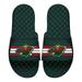 Men's ISlide Dark Green Minnesota Wild Primary Stripes Slide Sandals