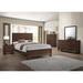 CDecor Home Furnishings Addison Medium Warm 3-Piece Bedroom Set w/ Dresser & Mirror Wood in Brown | 55.5 H x 62.5 W x 84 D in | Wayfair 205098Q-S3M