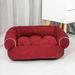 Captive Gala Dog Sofa Cotton in Red | 9.84 H in | Wayfair 04WP915EEQM9YP5R2A