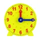 Horloge d'ApprentiCumbria Montessori pour Enfants 12/24 Heures Interaction Parent-Enfant Jouet