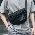 Oxford-Sac de poitrine étanche pour homme sac à bandoulière pour iPad 7.9 pouces sac de taille