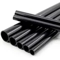 Tuyau en PVC noir 50cm O.D 20 ~ 50mm tube d'eau précieuse pour aquarium accessoires d'arrosage de