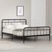 South Shore Tassio Metal Complete Platform Bed Metal | 38.5 H x 55.75 W x 78 D in | Wayfair 14116