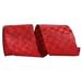 The Holiday Aisle® Plaid Ribbon Fabric in Red | 4 H x 4 W x 4 D in | Wayfair 1E8534A1F610406ABB0C89A46CDC9FE7