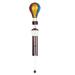 Arlmont & Co. Klasine Wind Chime Resin/Plastic/Metal in White | 36 H x 6 W x 7 D in | Wayfair FBA96D806BE3467F8A5ACCA7AC7A2808