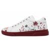 Sneaker DOGO "Ace Low-Top Sneaker Spirit Animal Damen Sneaker", Damen, Gr. 39, Normalschaft, bunt (weiß), Lederimitat, casual, Schuhe Schnürschuh Sneaker low Skaterschuh, Vegan