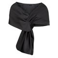 Swing Satin-Stola, 38 - Schwarz, Damen, aus Polyester