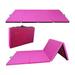 BalanceFrom Fitness 120 x 48" All Purpose Folding Gymnastics Exercise Mat, Pink - 15