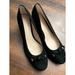 Kate Spade Shoes | Kate Spade Black Benice Pumps Heels Size 6 1/2 | Color: Black/Gold | Size: 6.5