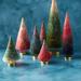 Anthropologie Holiday | - Anthropologie Brush Tree New Ombr | Color: Green/Pink | Size: Pink Blue