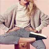 Free People Pants & Jumpsuits | Free People Gingham Checkered Ankle Skinny Pants | Color: Black/White | Size: 6