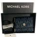 Michael Kors Accessories | Michael Kors Unisex Expandable Earbud Case For Airpods, Admiral Pale Blue | Color: Black/Blue | Size: Os