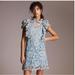 Anthropologie Dresses | Lace Shift Mini Dress - Anthropologie - Iris Blue | Color: Blue | Size: S