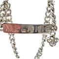 Disney Jewelry | Disney Custom Name Plate Mickey Mouse Bracelet: Personalized Sparkling Magic! | Color: Silver | Size: Os