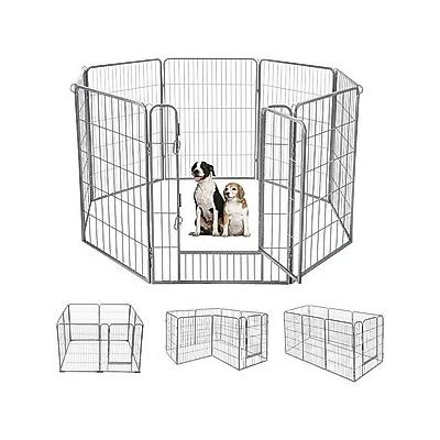 Aivituvin AIR51 Exercise Outdoor & Indoor Portable Dog Playpen, Large