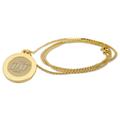 Women's Gold Lubbock Christian Chaparral Pendant Necklace