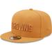 Men's New Era Brown Cleveland Browns Color Pack 9FIFTY Snapback Hat