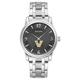 Men's Bulova Black Vanderbilt Commodores Stainless Steel Corporate Collection Watch