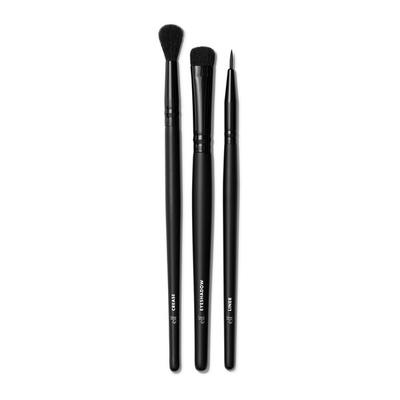 e.l.f. Cosmetics No Budge Brush Trio - Vegan and Cruelty-Free Makeup